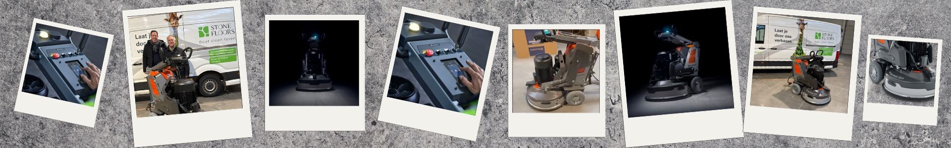 Eerste Husqvarna Autogrinder 8D in de BeNeLux geleverd aan Stonefloors BV